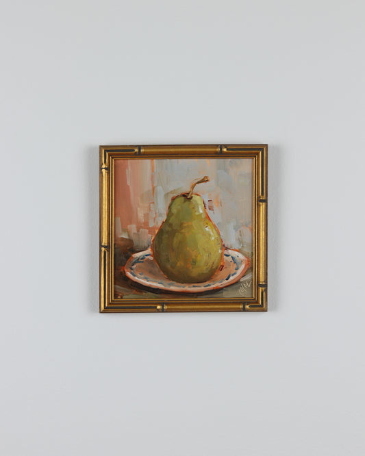 A Plated Pear