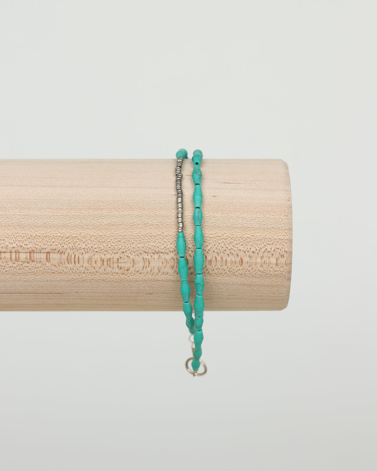 Turquoise Small Bead Double Strand Bracelet 7