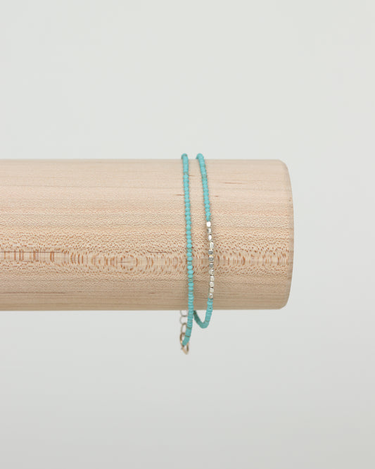 Turquoise Double Strand Bracelet 6