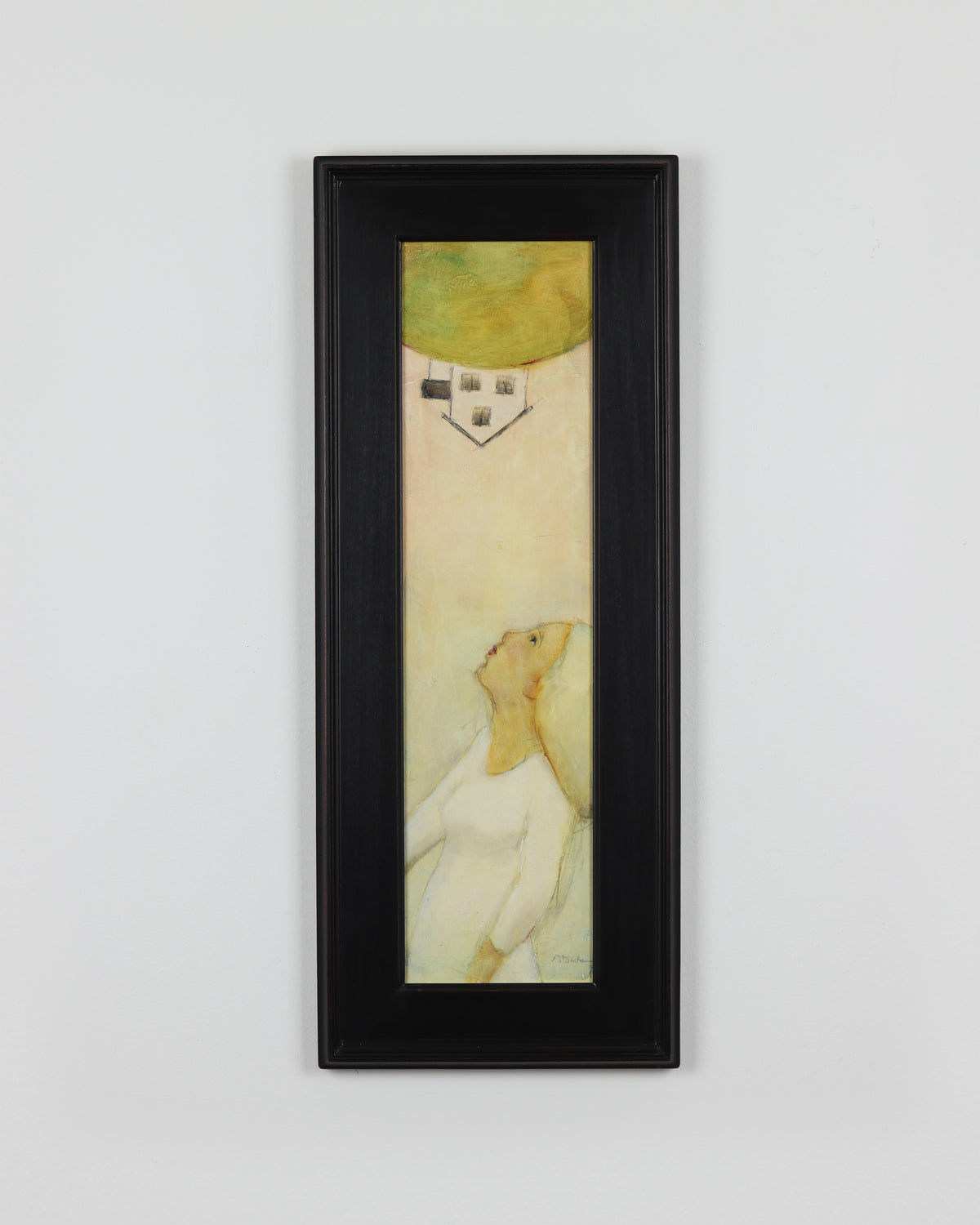 Woman Looking Up At Home 2