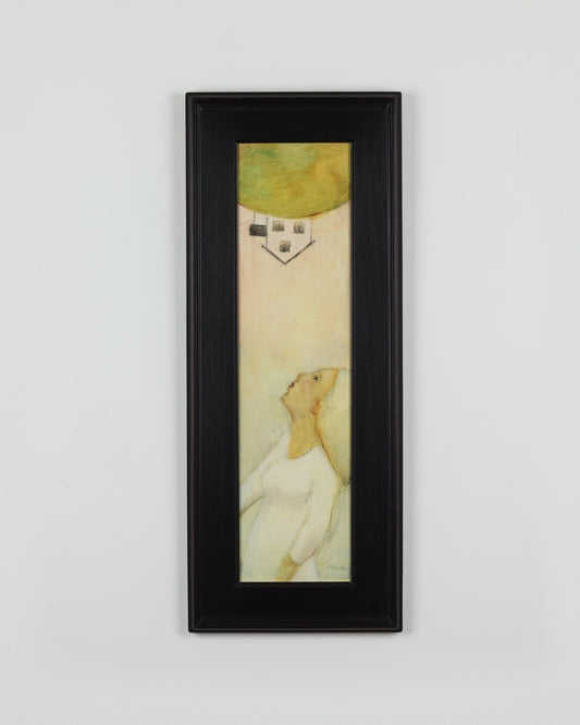 Woman Looking Up At Home 2