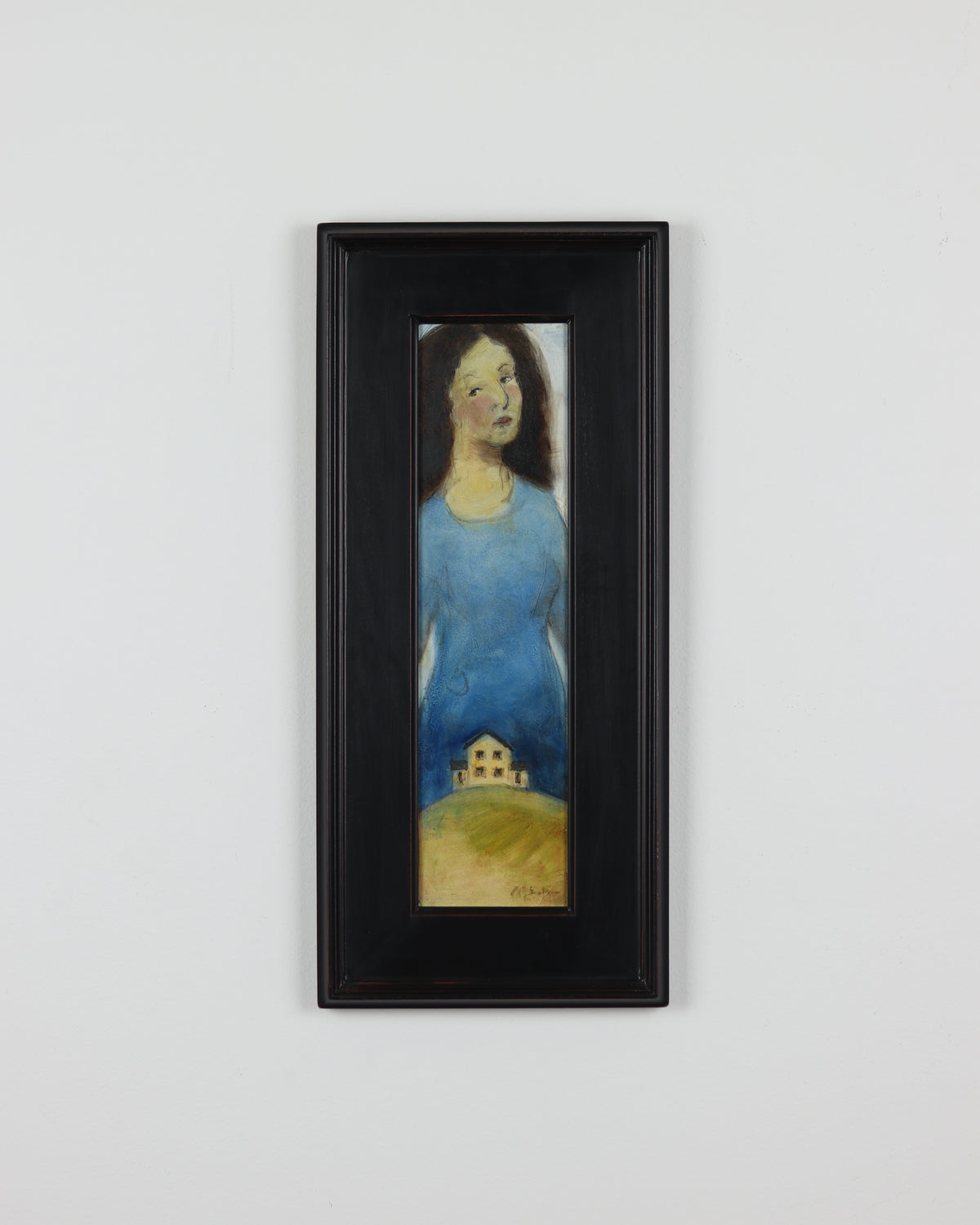 Woman Behind Home