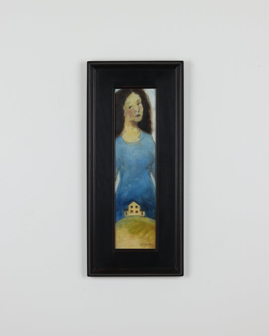 Woman Behind Home