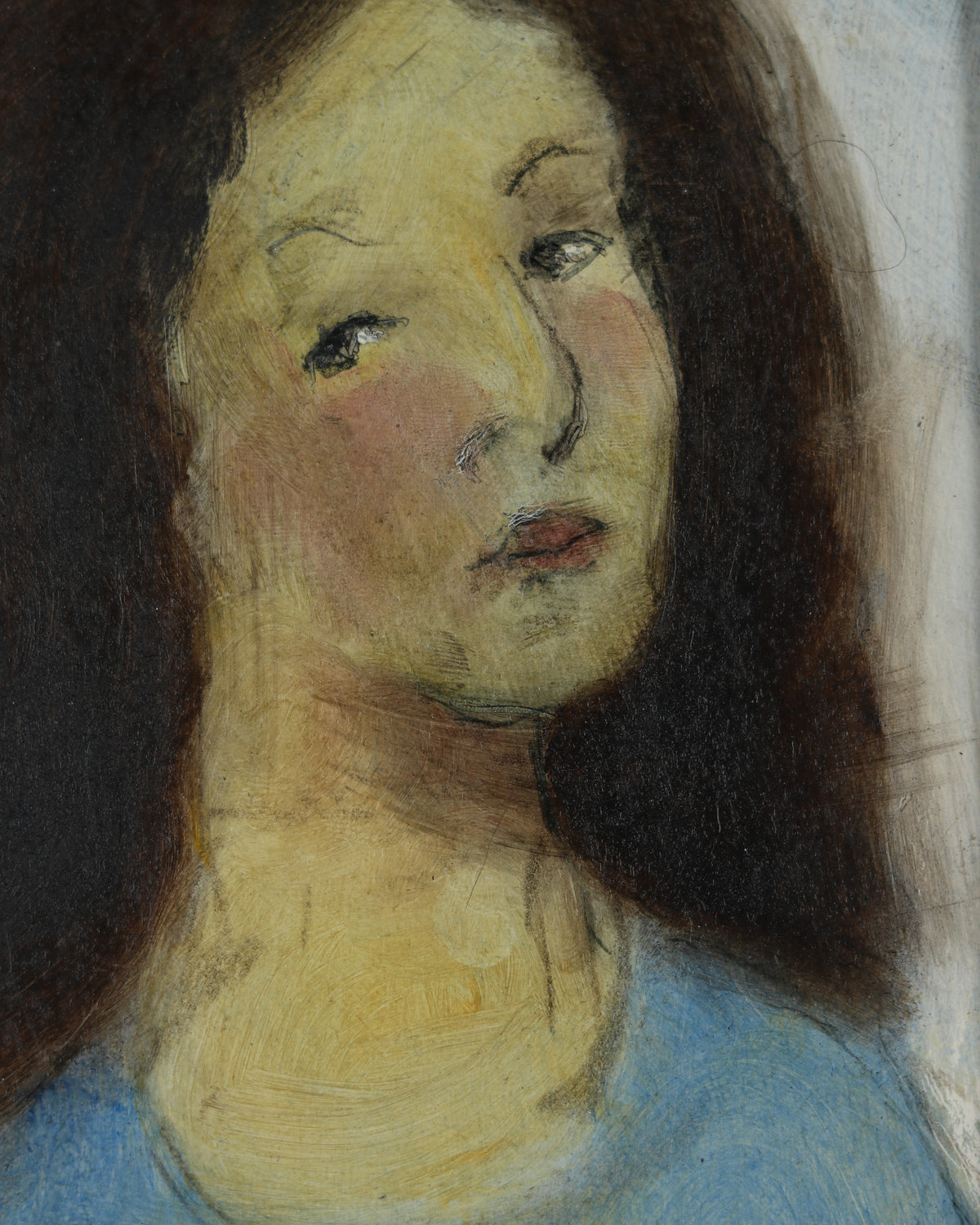 Woman Behind Home