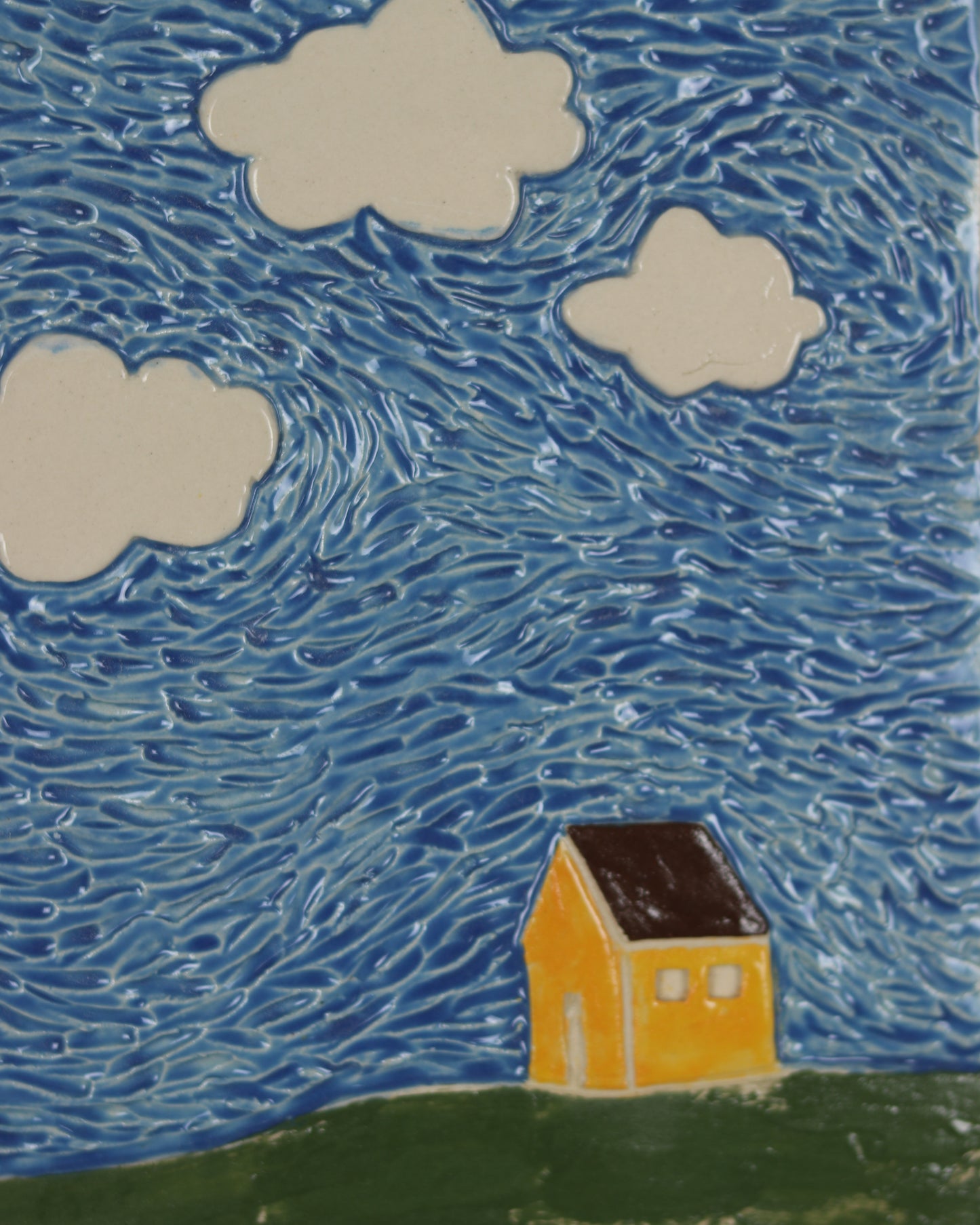 Yellow House on a Hill