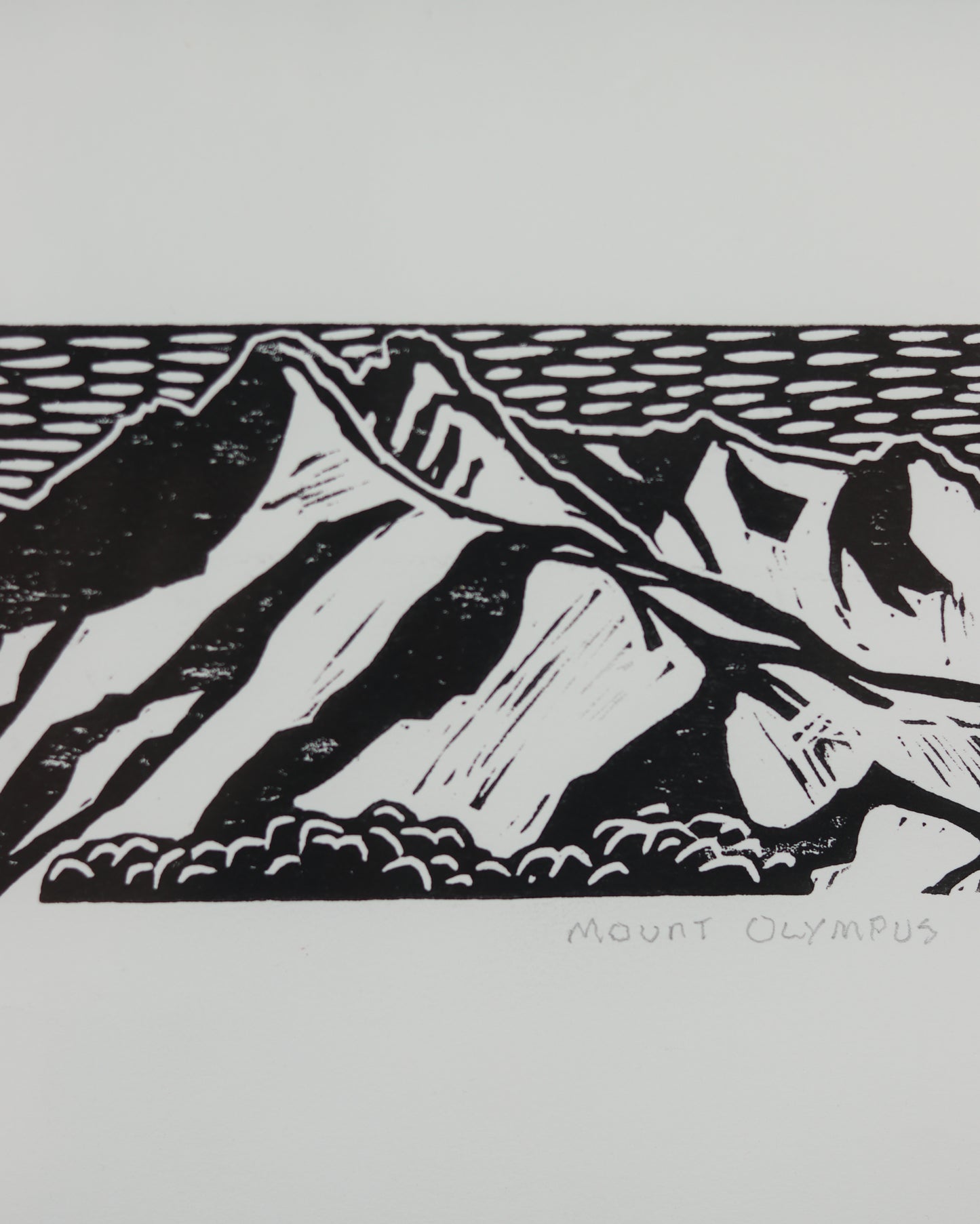 Mount Olympus B&W