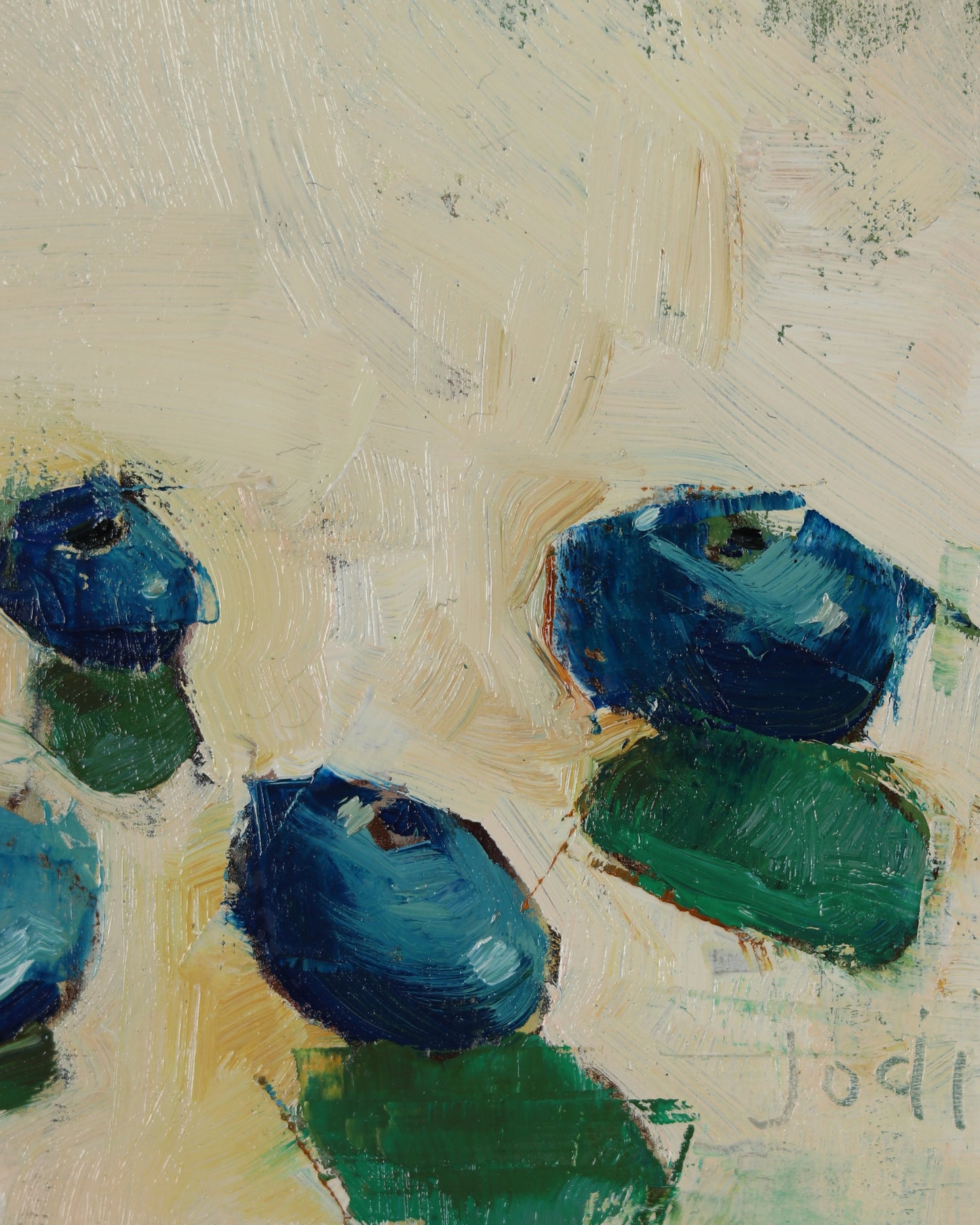 Four Blueberries