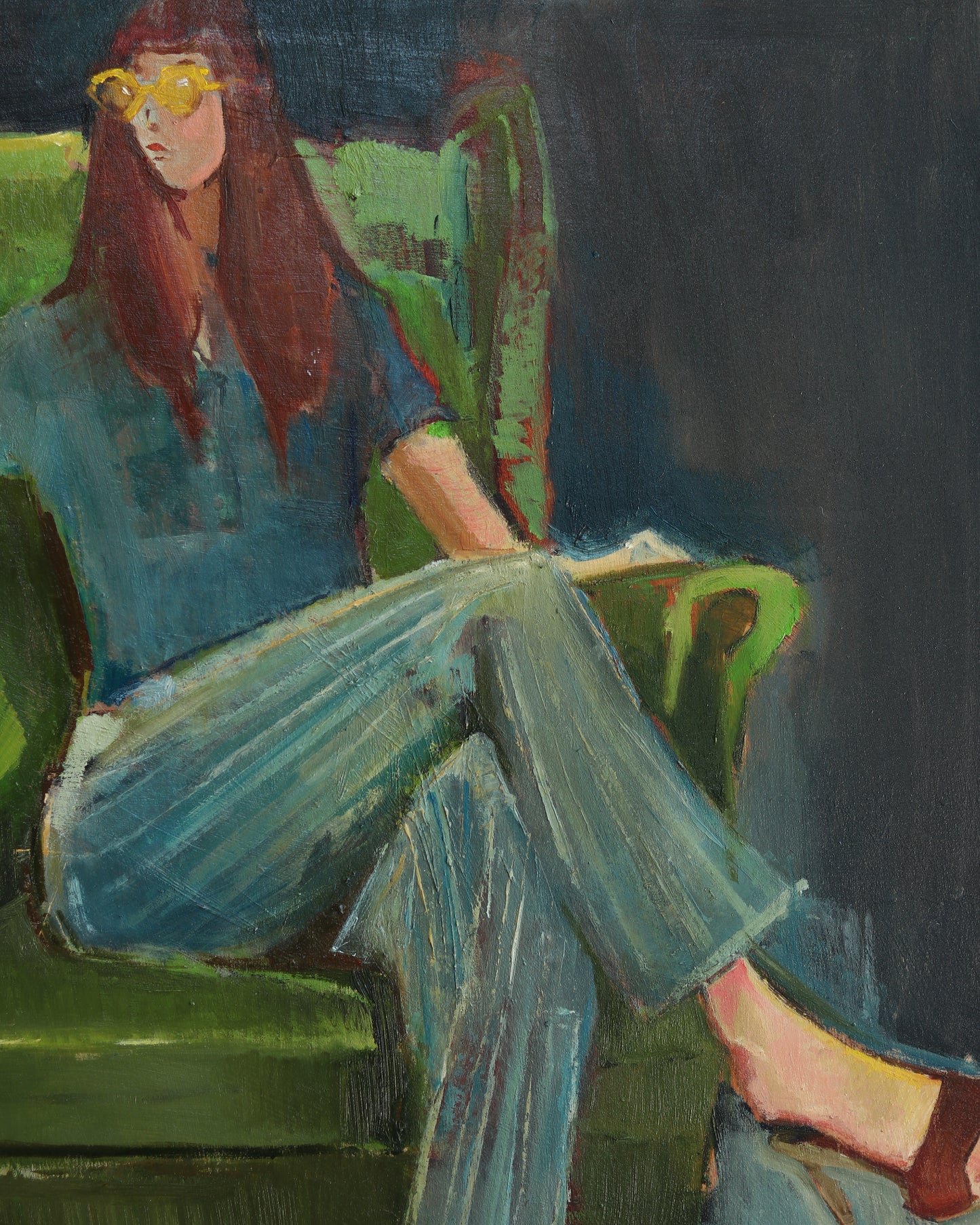 Girl in Blue