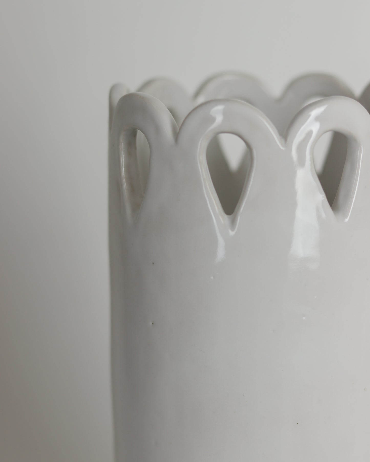 Eyelet Tall Vase