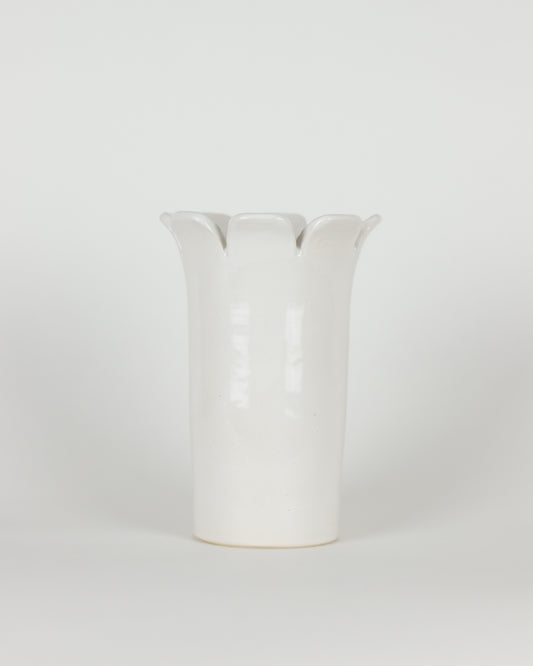 Vase Scalloped Tall