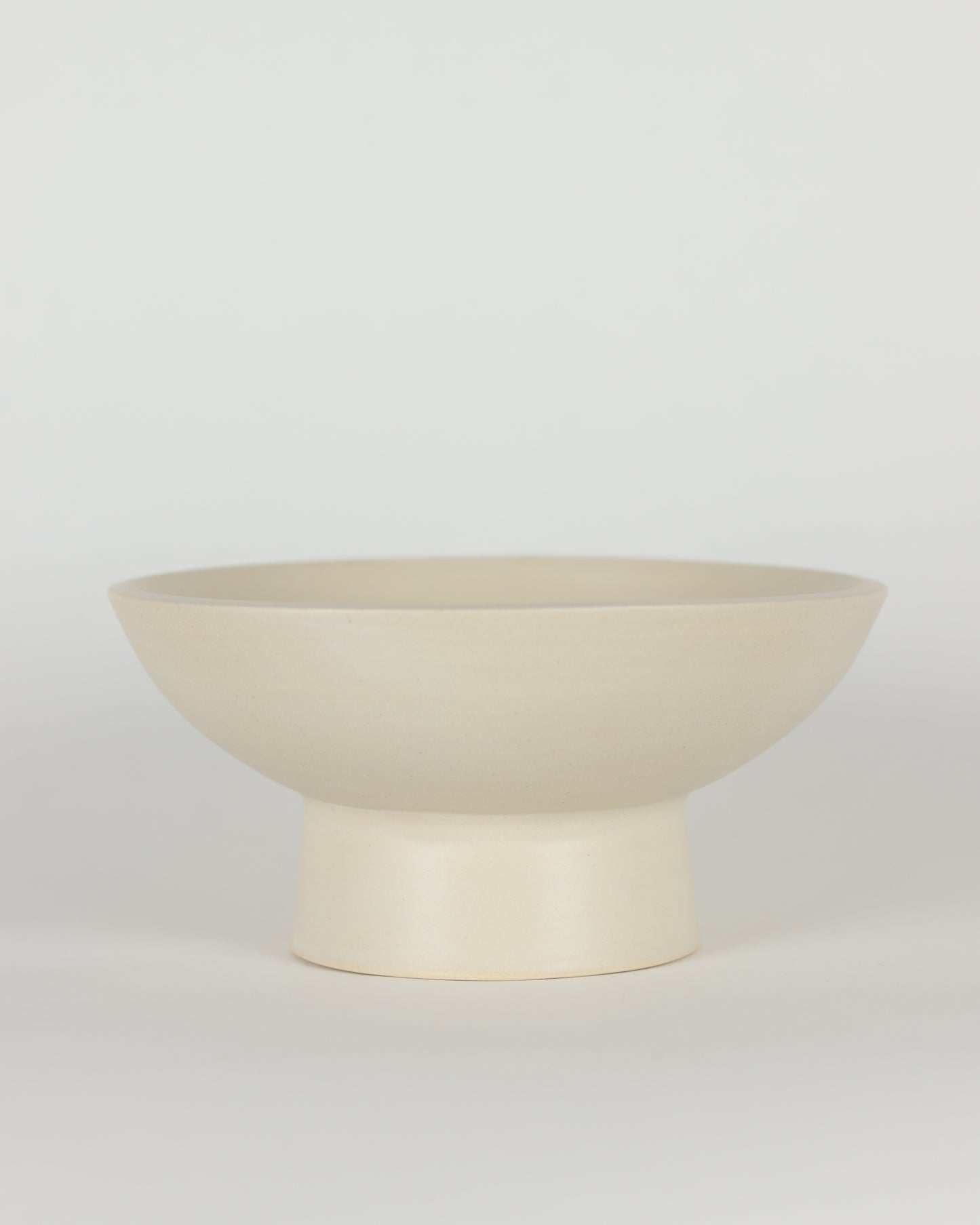 Ivory Pedestal Bowl