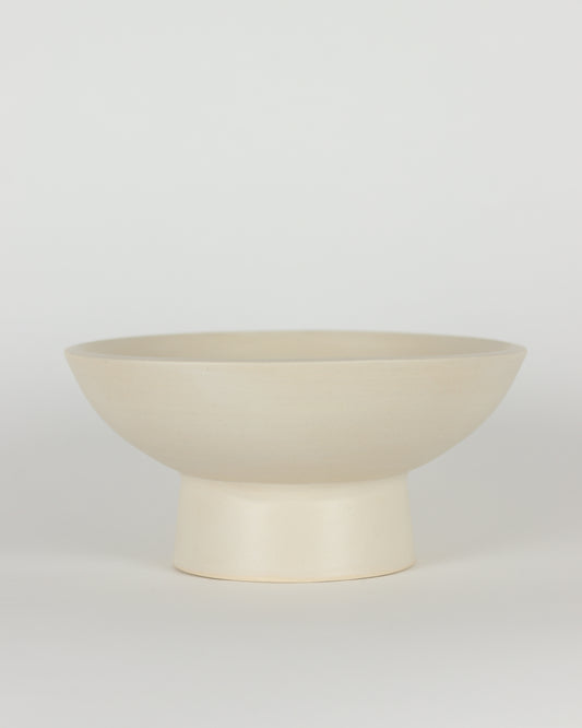 Ivory Pedestal Bowl