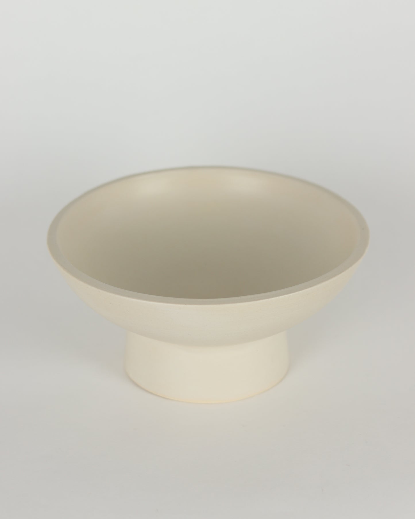 Ivory Pedestal Bowl