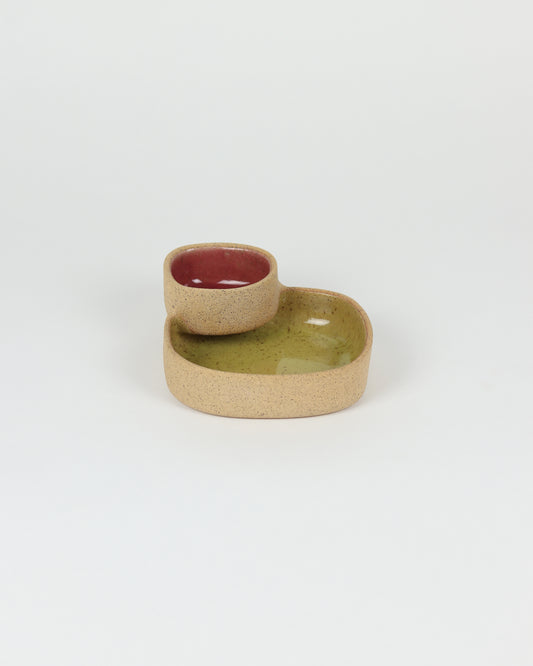 Chip 'N' Dip in Lime & Raspberry
