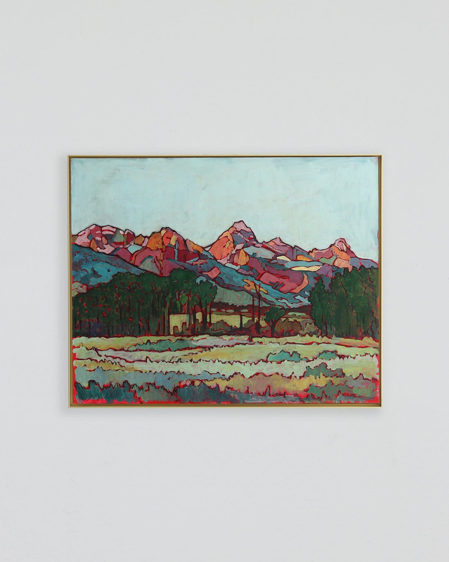 Pastel Tetons