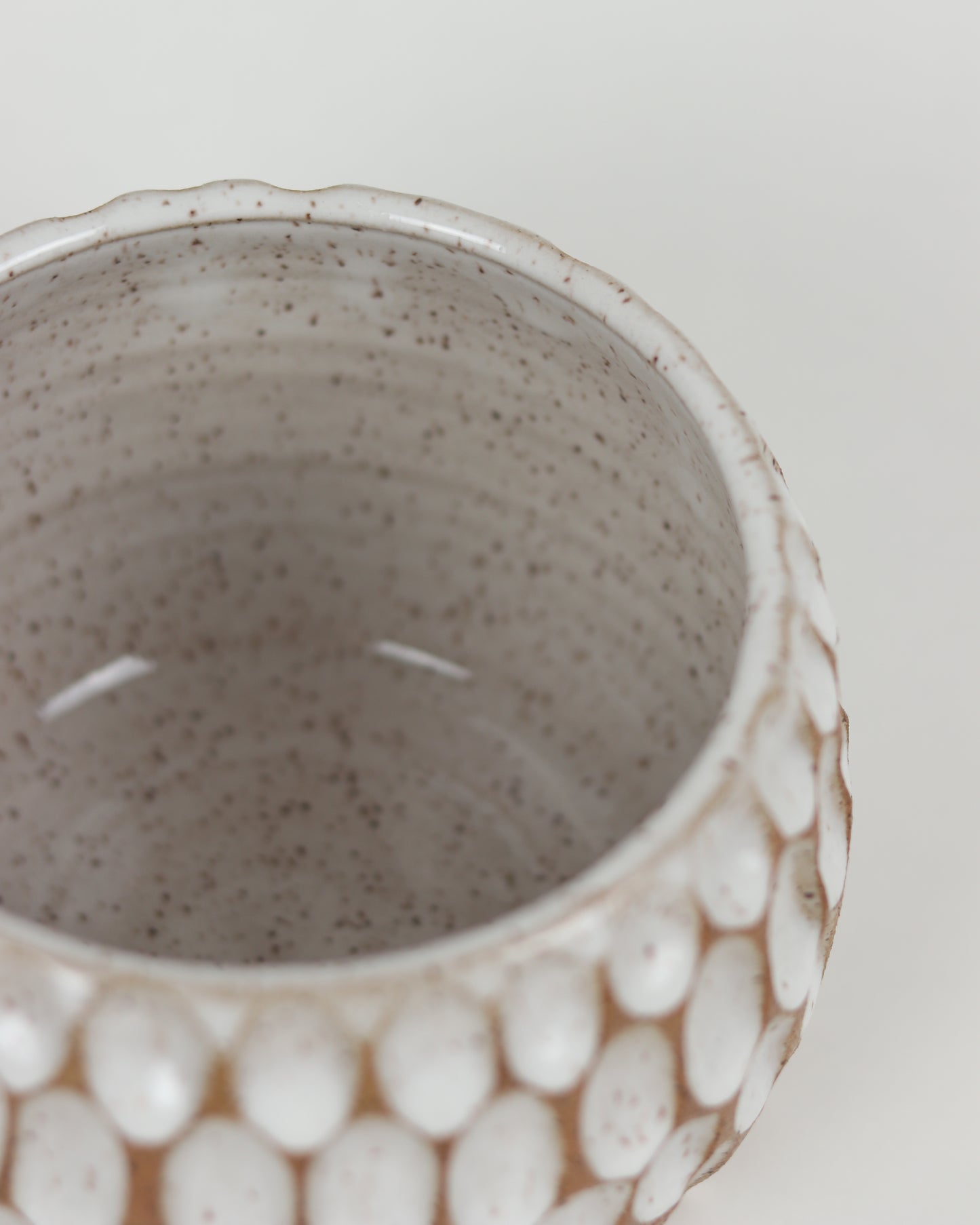 Speckled Bubble Planter