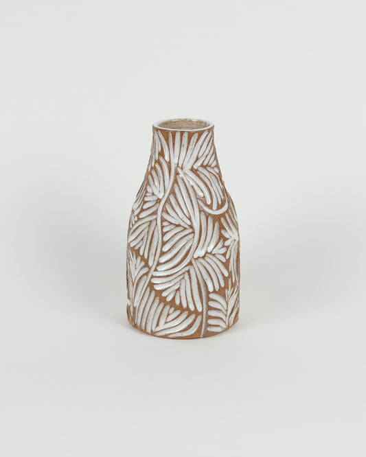 Speckled Fabric Vase