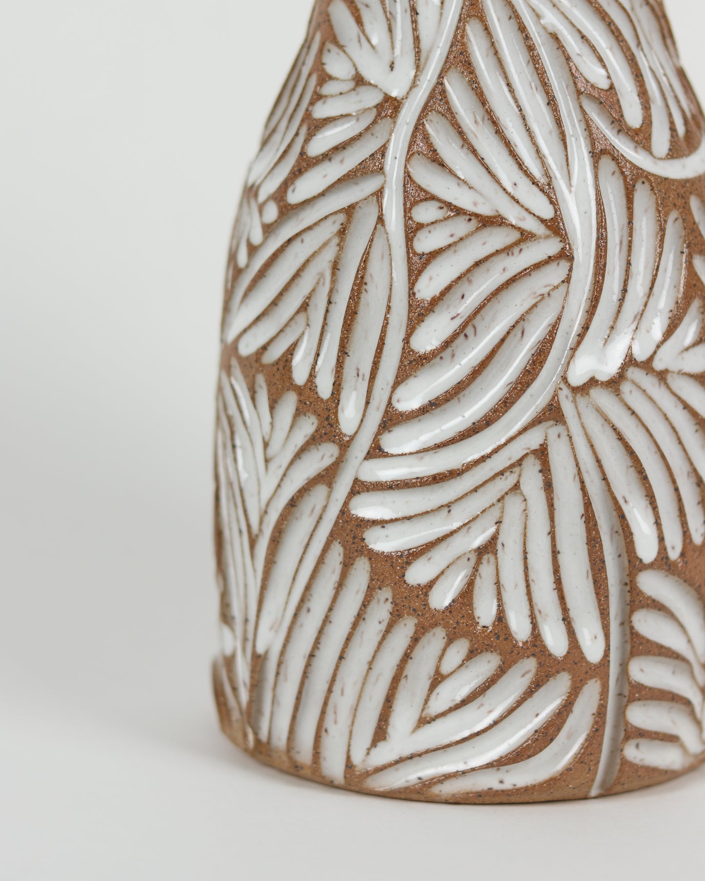 Speckled Fabric Vase