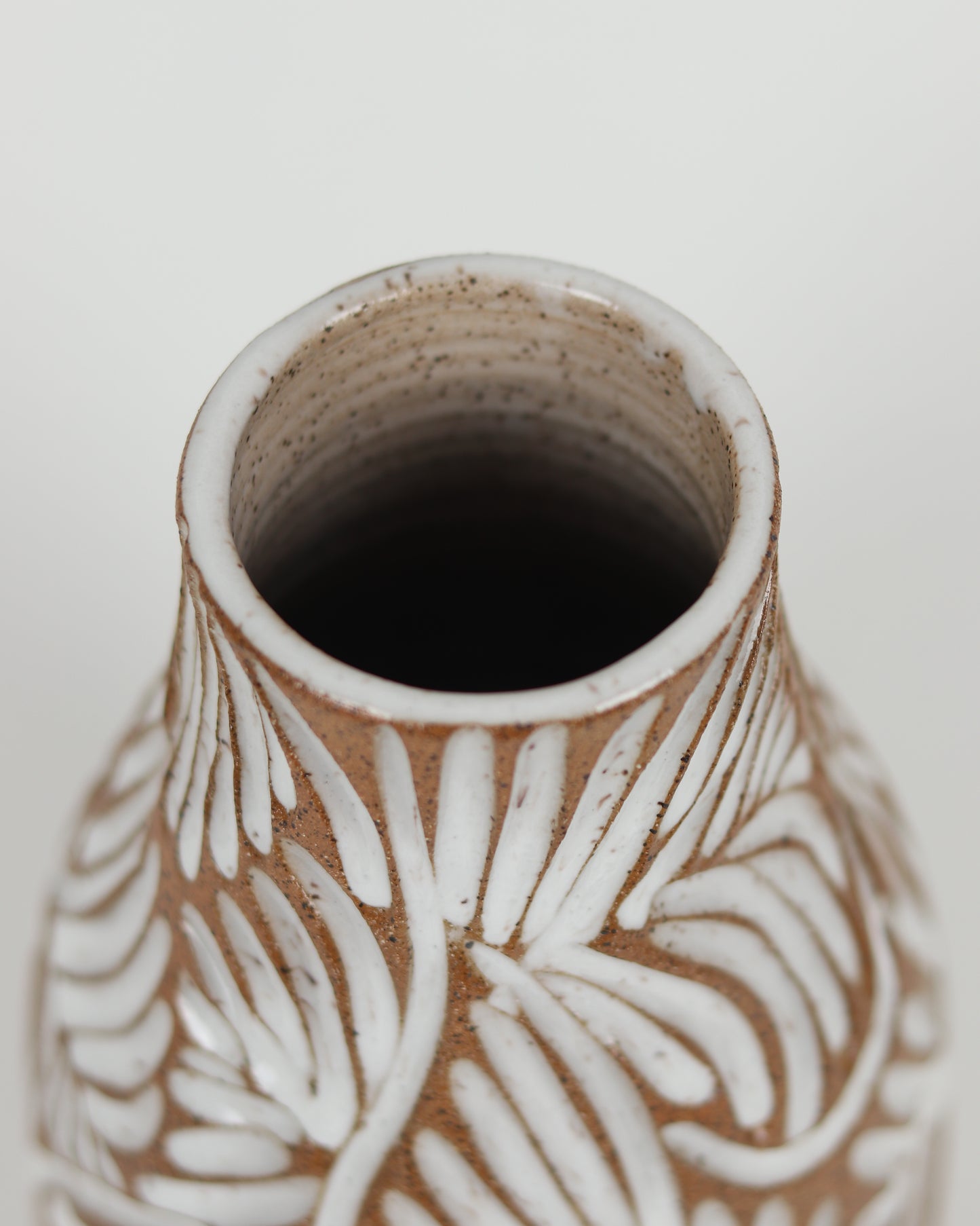 Speckled Fabric Vase