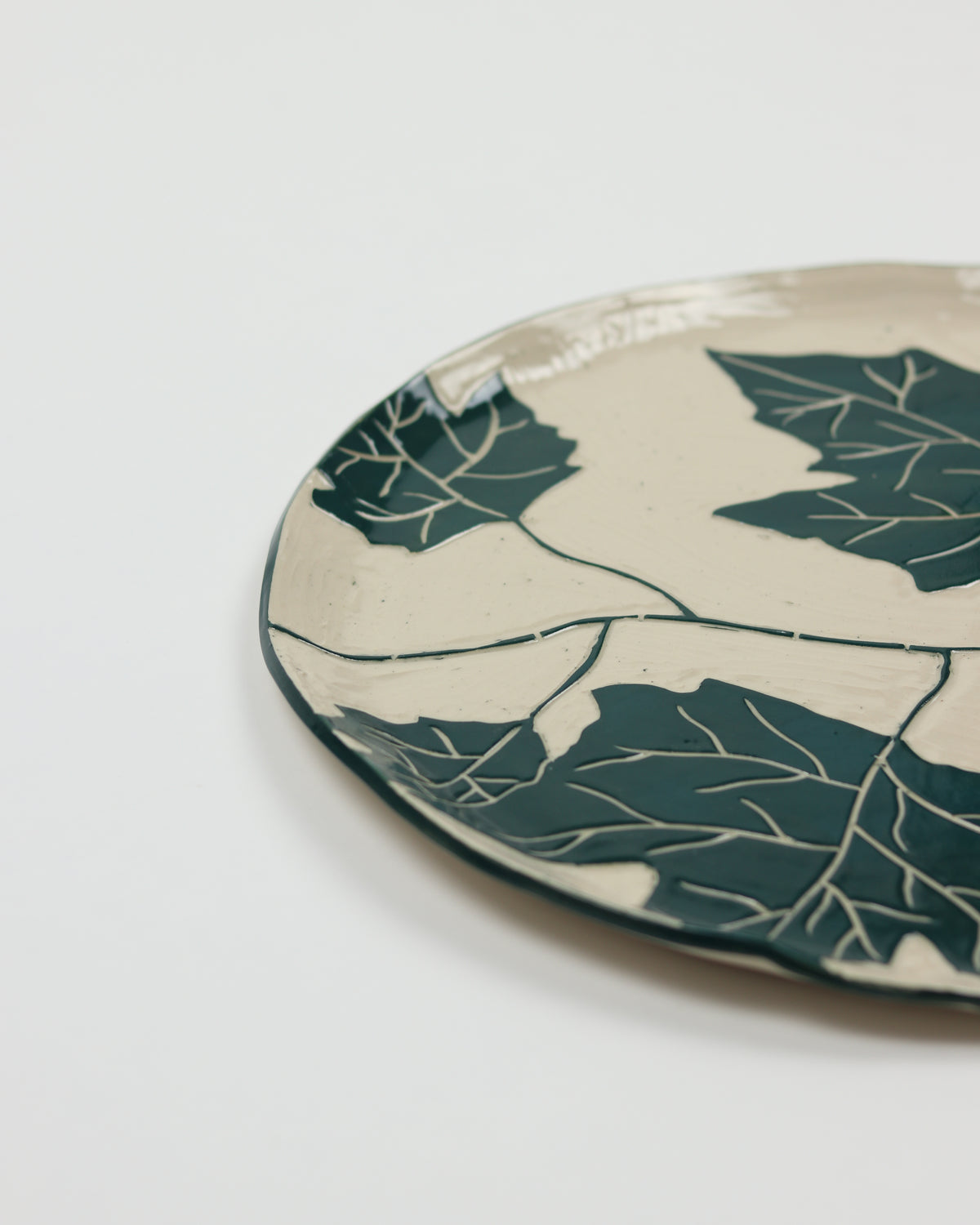 Green Leaf Platter