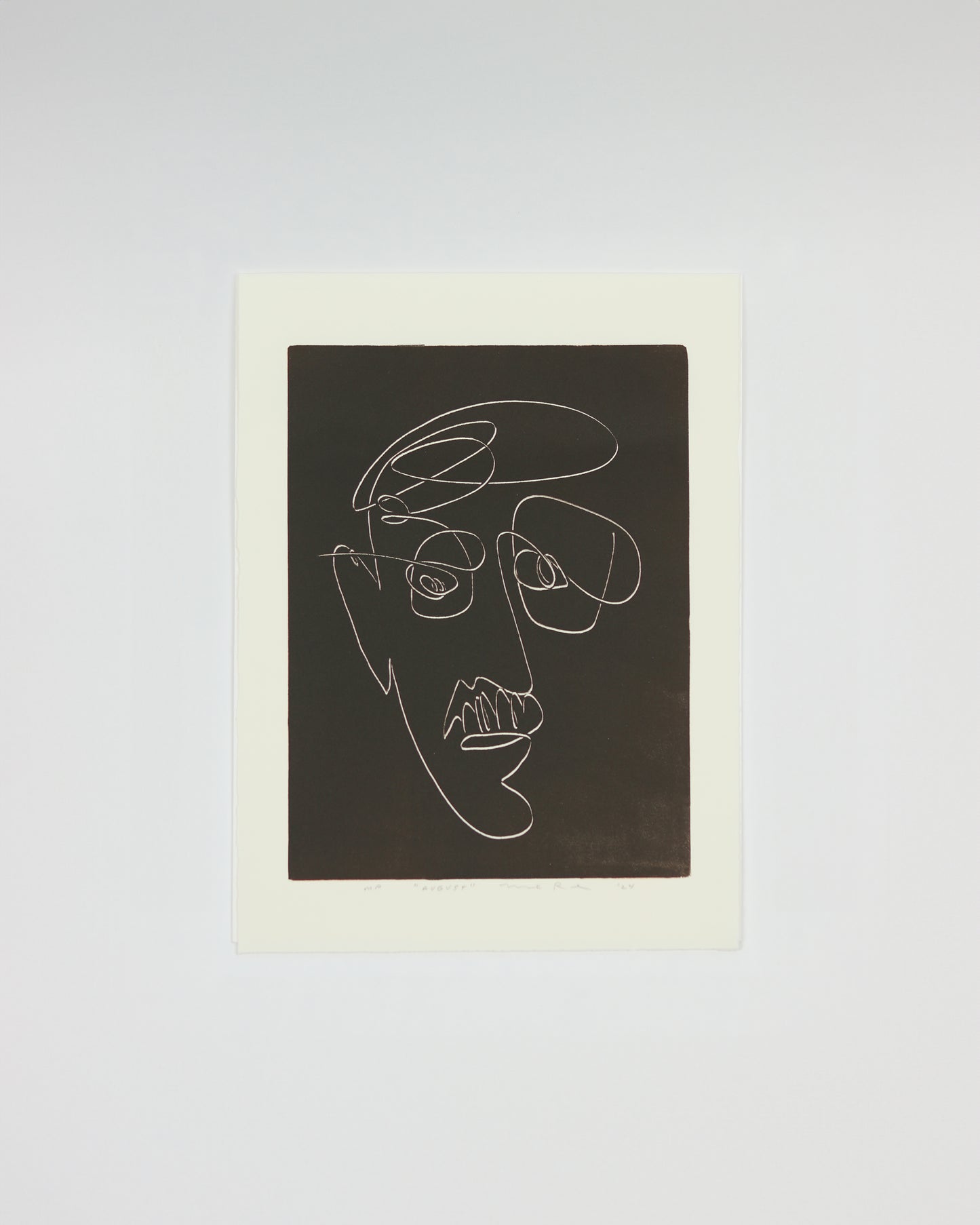 August Block Print