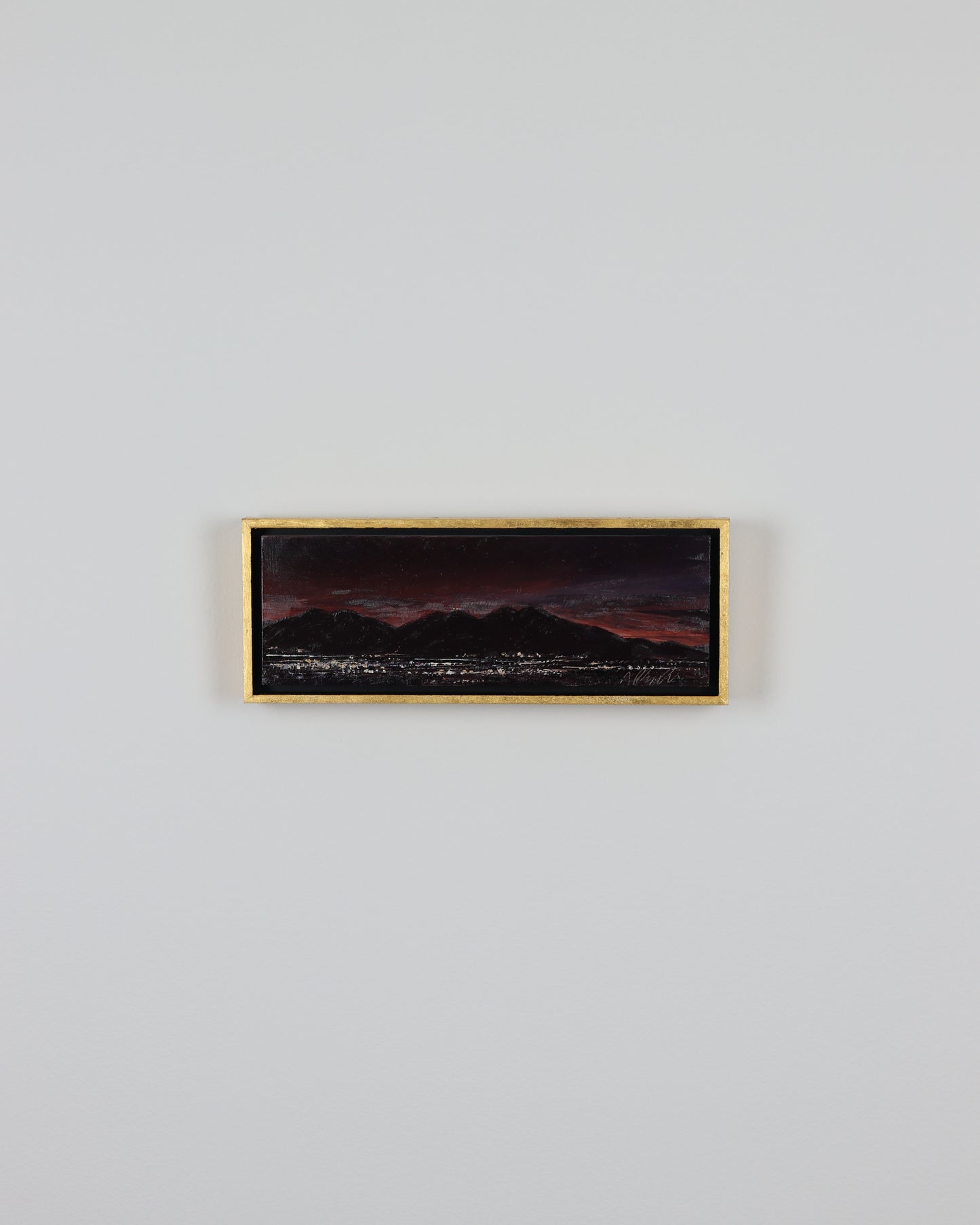 Maroon Night Sky