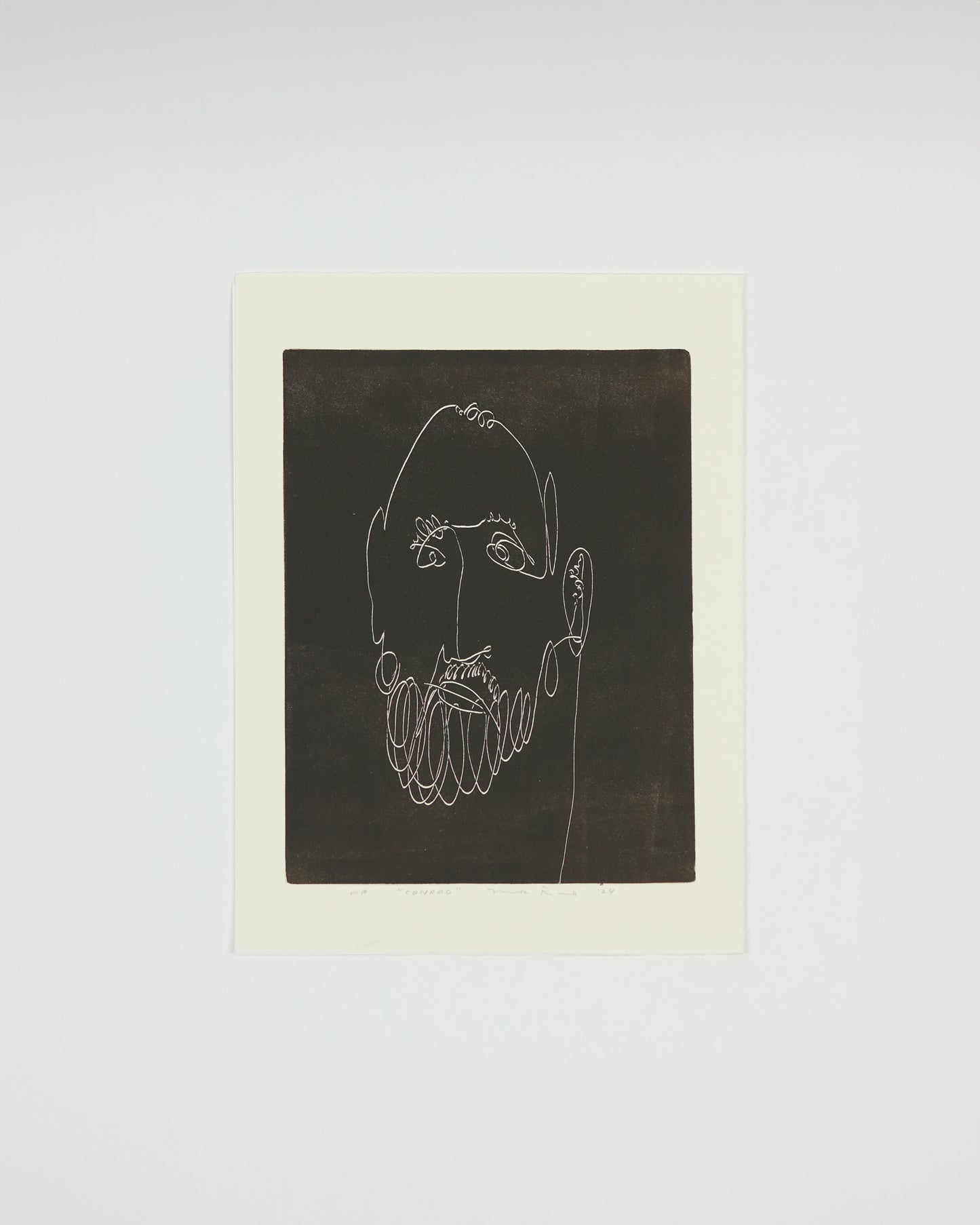 Conrad Block Print