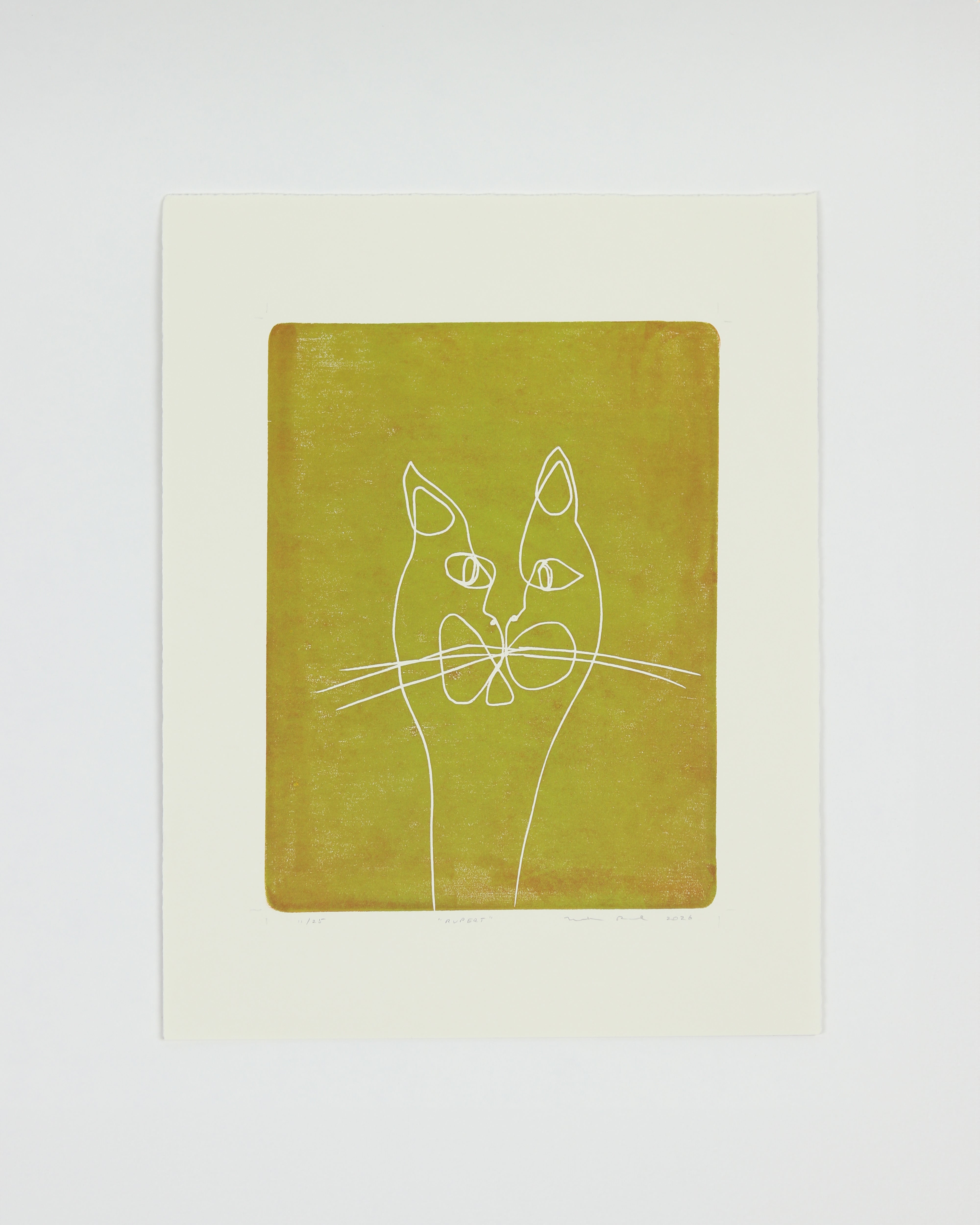 Rupert Block Print – Four Lemons