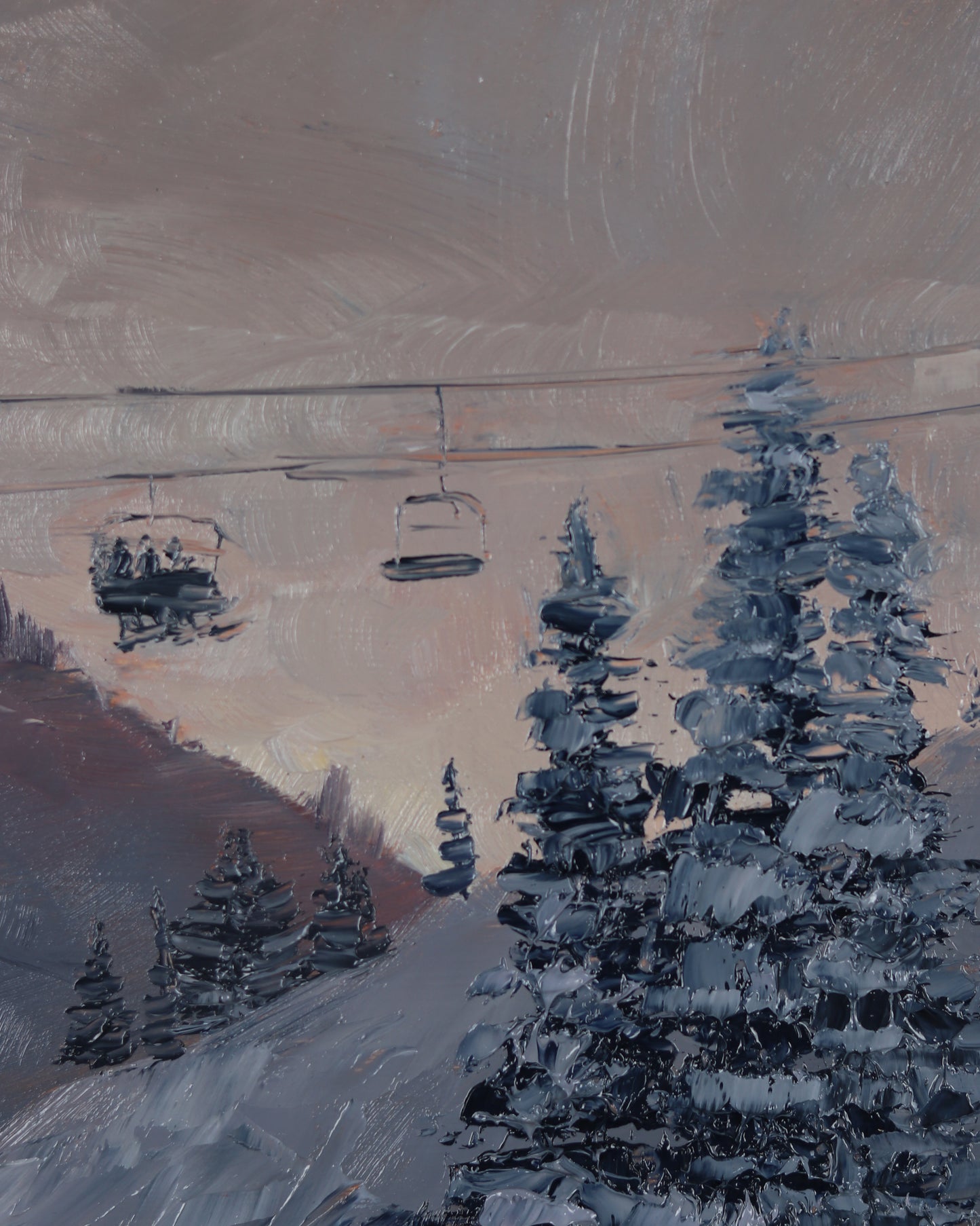 Last Light on the Slopes