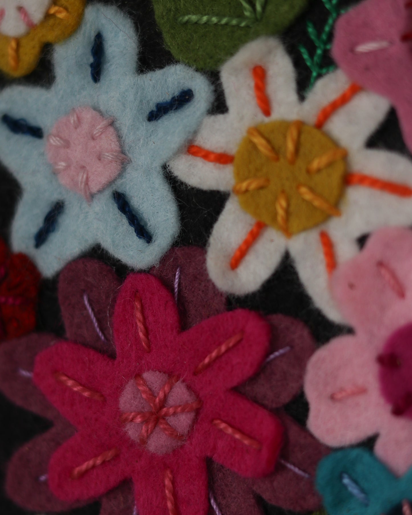 Felted Flowers 1