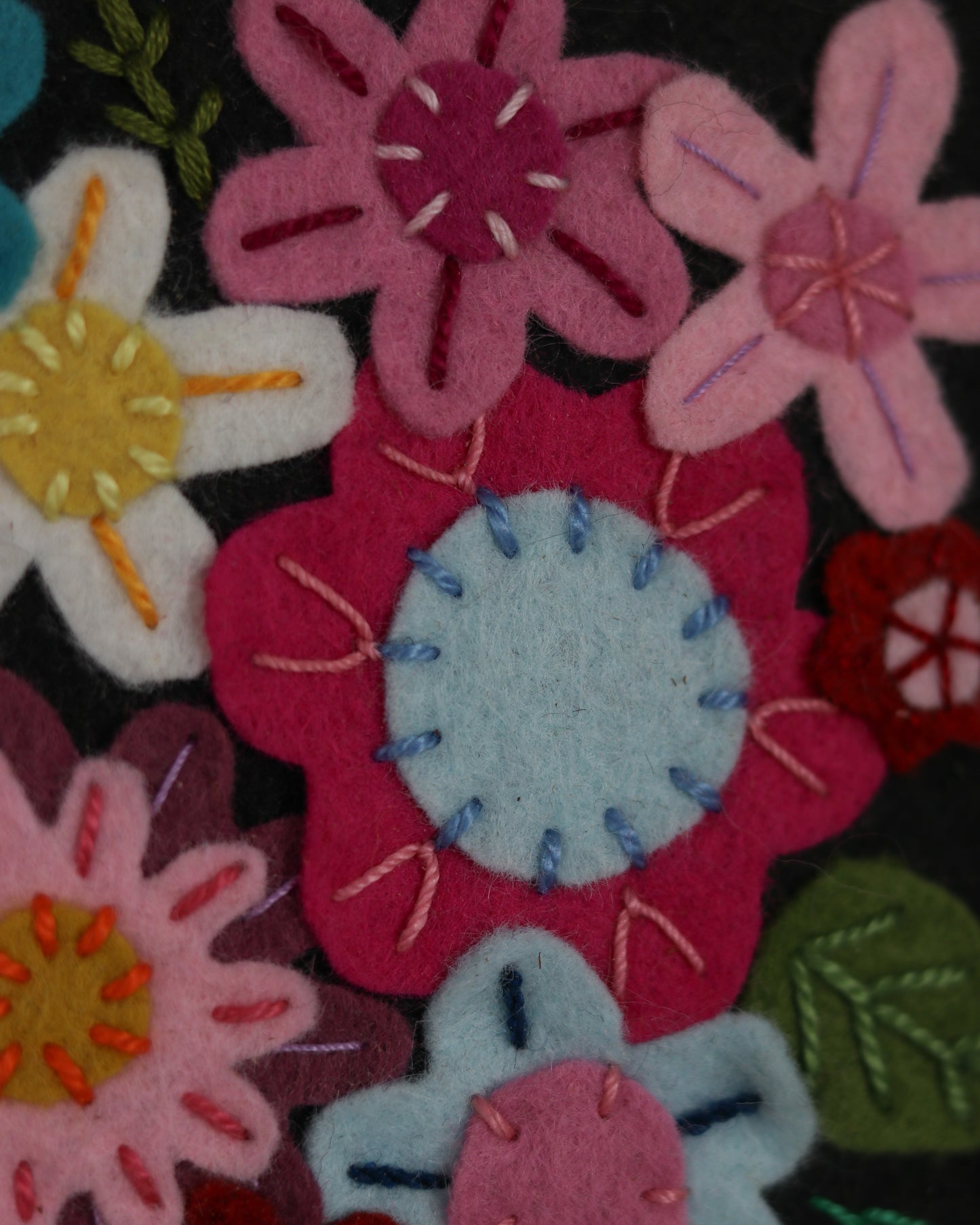 Felted Flowers 3