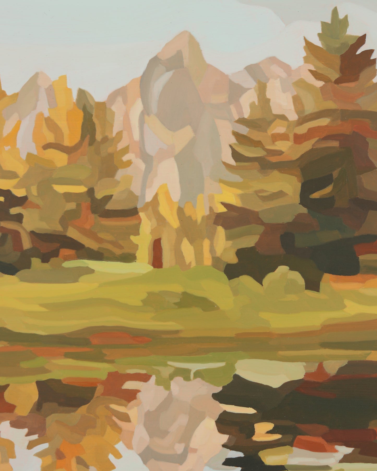 Fall Teton Peak