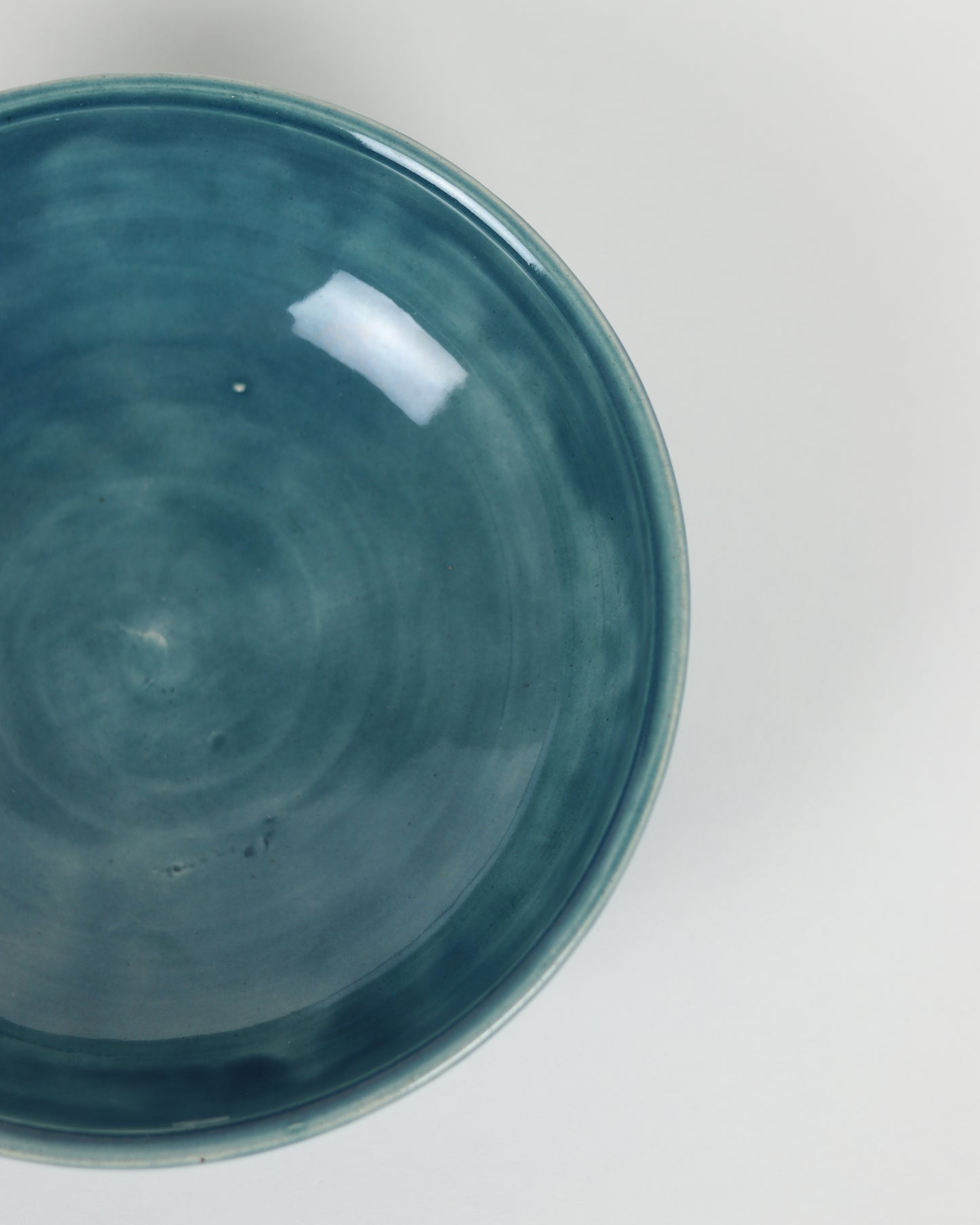 Bowl Carved Blue