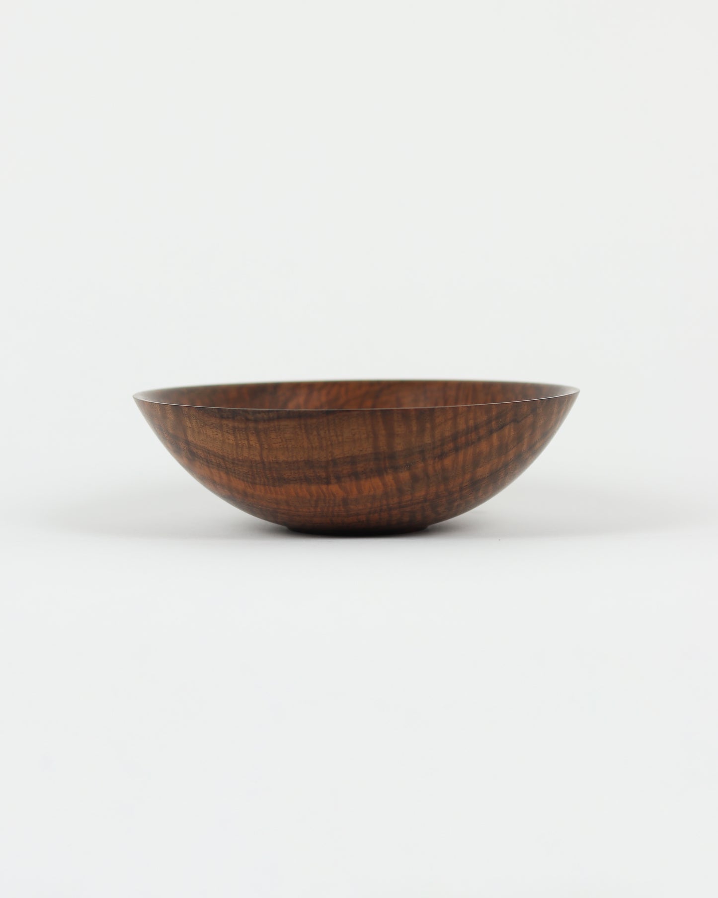 California Fiddleback Claro Walnut Bowl