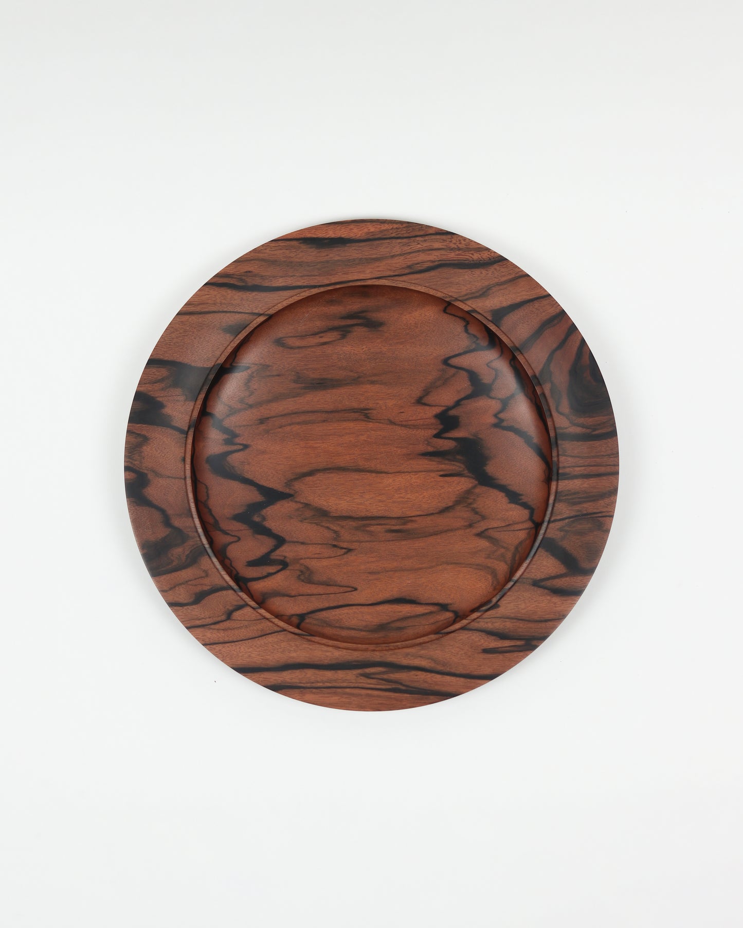 Platter Macassar Ebony