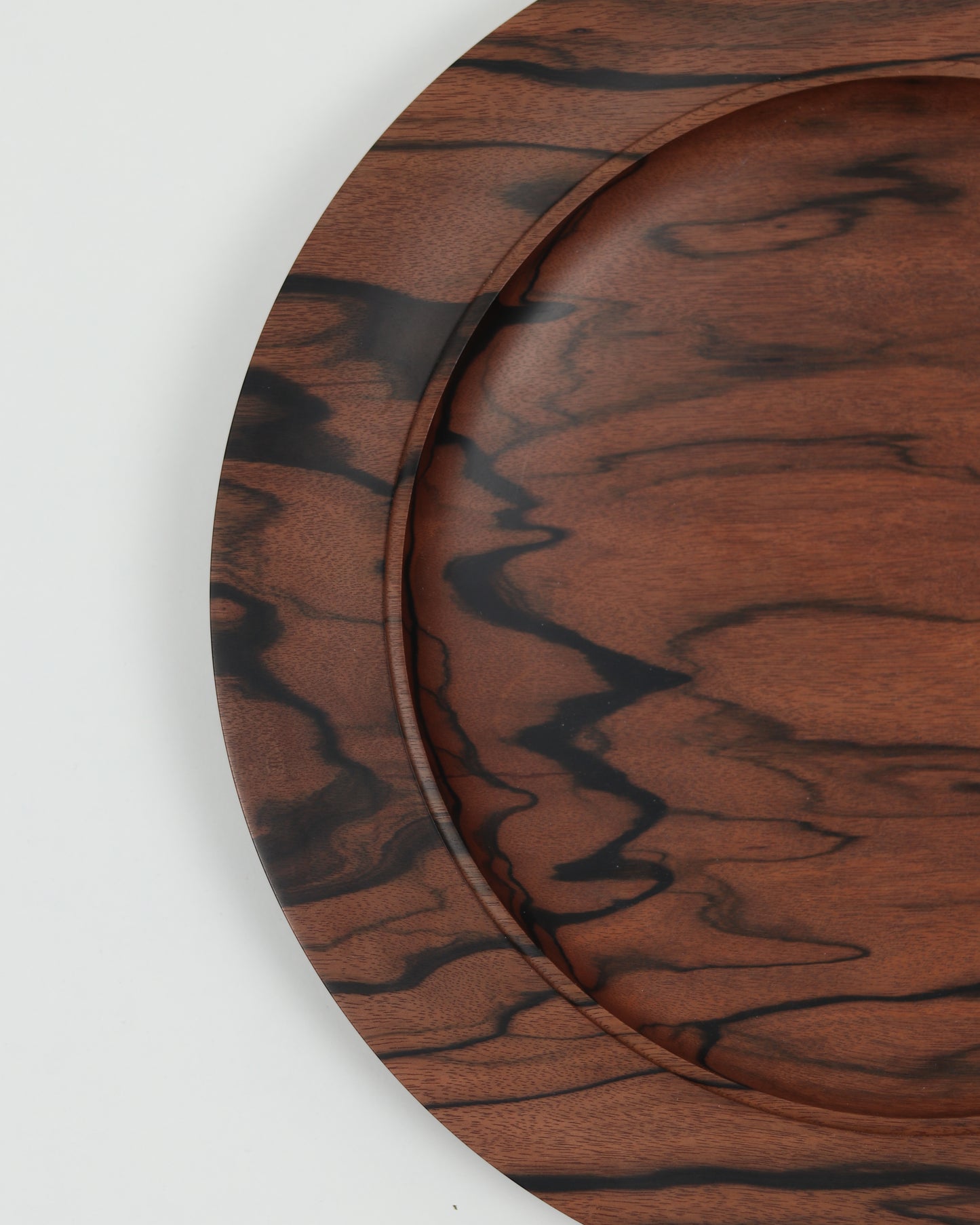 Platter Macassar Ebony