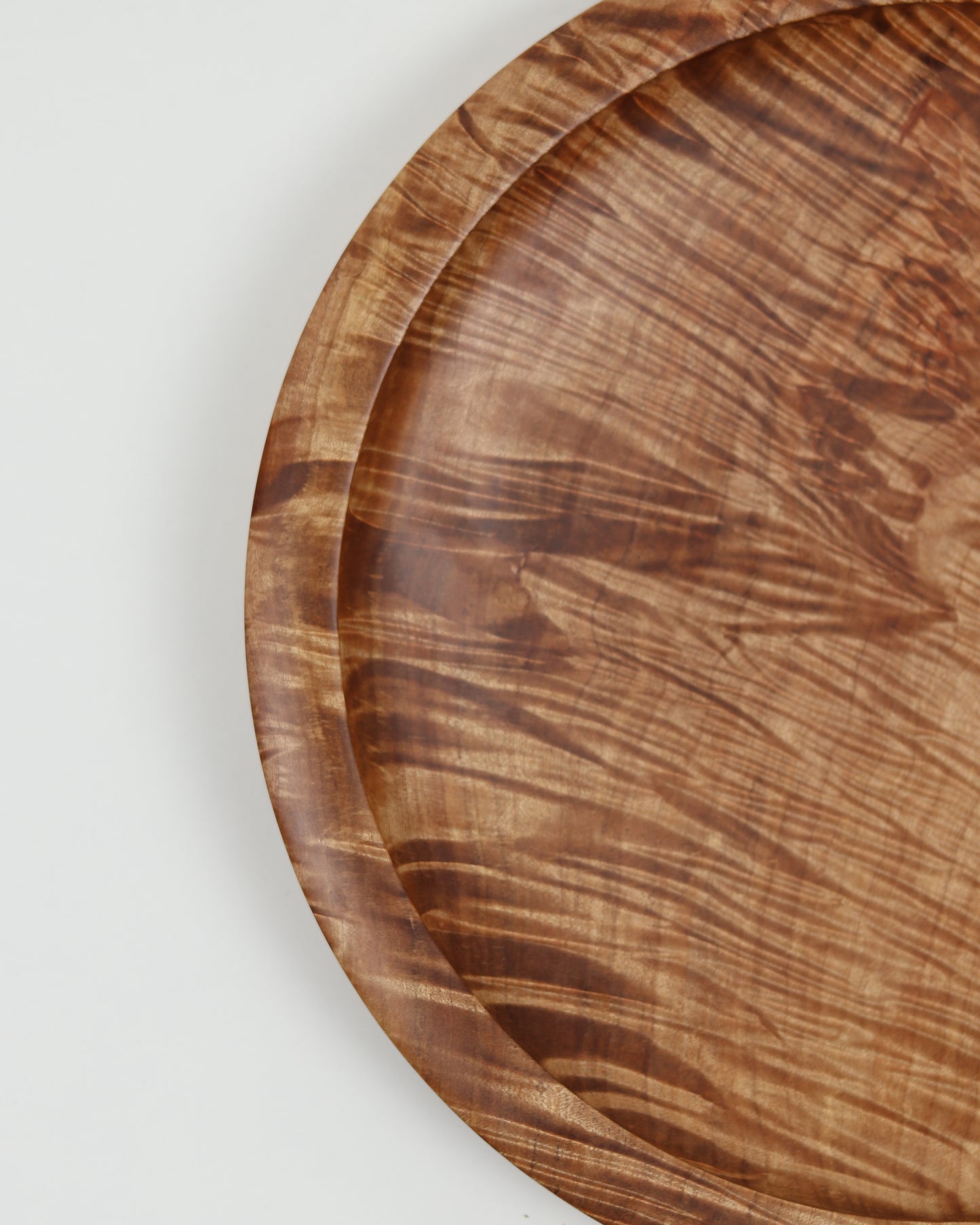 Maple Tiger Stripe Platter