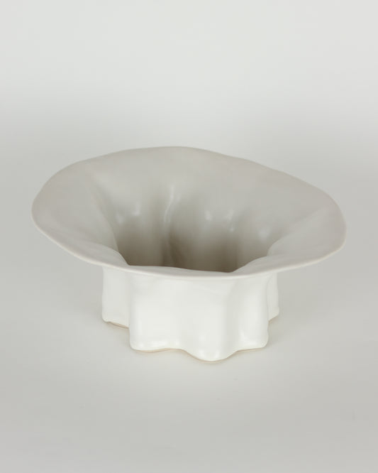 Hand Built Flowing Bowl 1