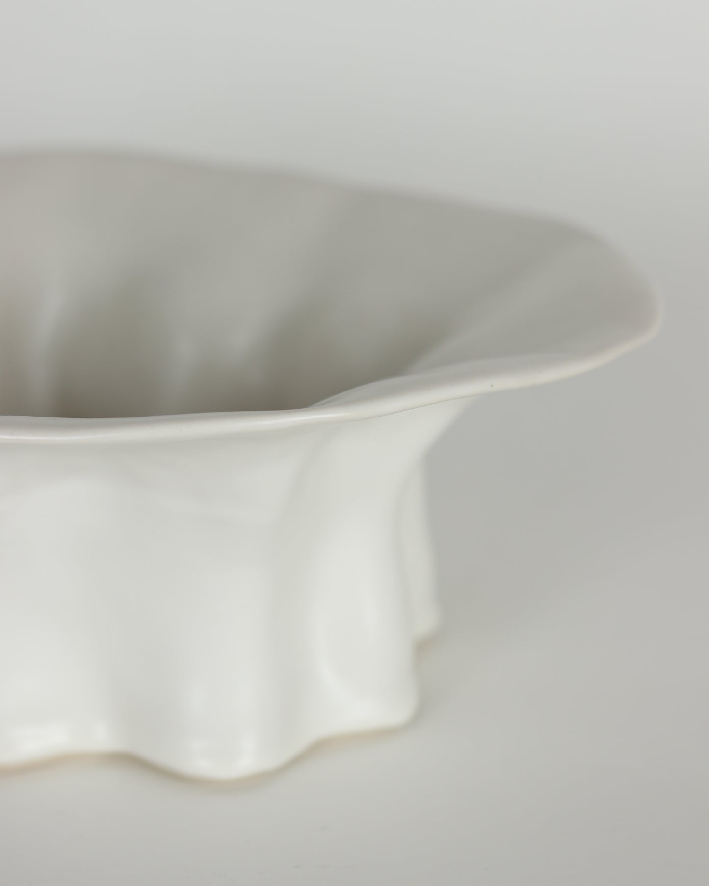 Hand Built Flowing Bowl 1