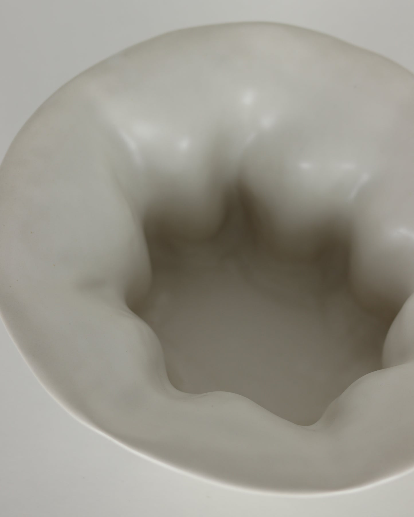 Hand Built Flowing Bowl 1