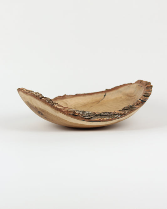 Live Edge White Oak Bowl