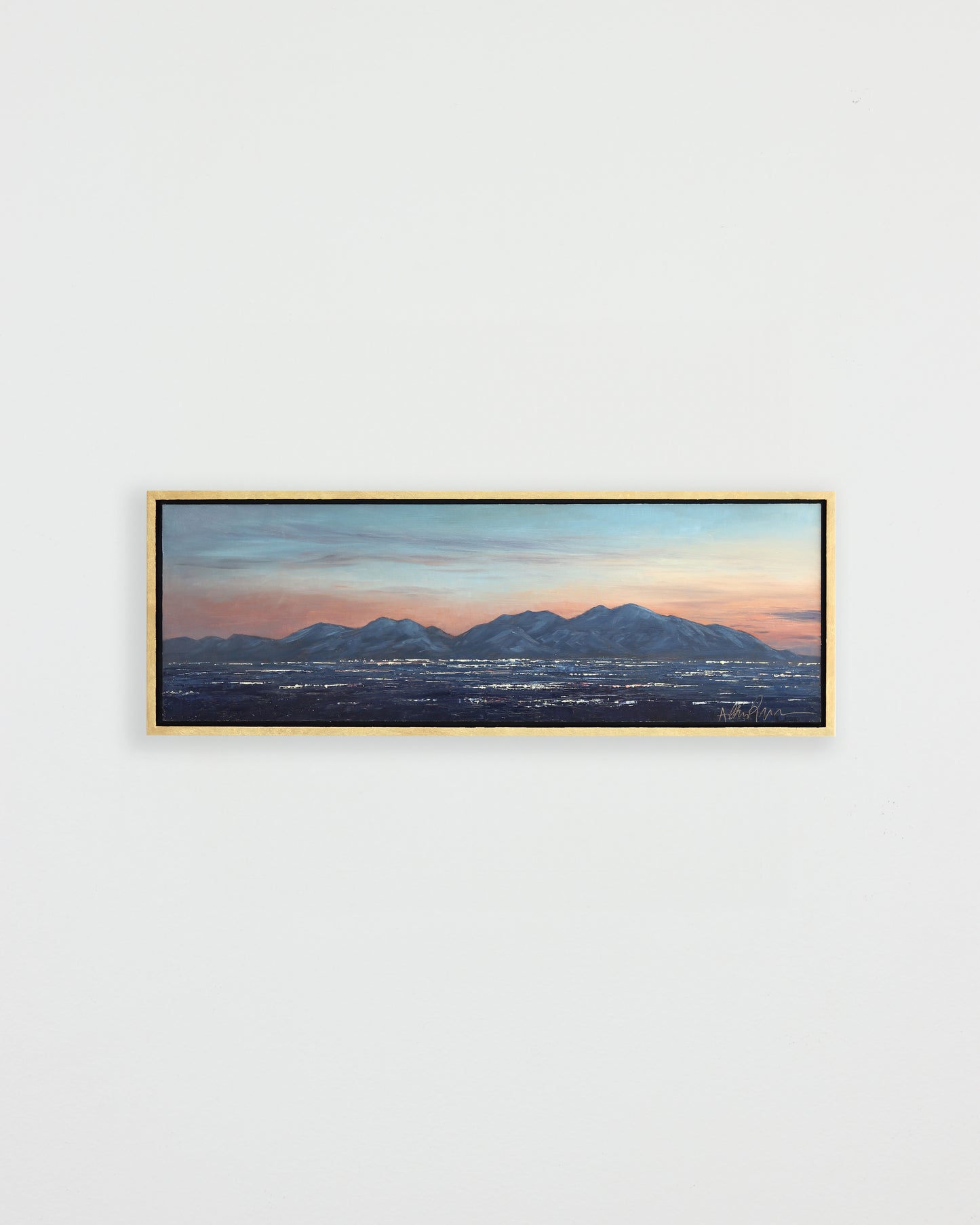 Salt Lake Sunset and Lights