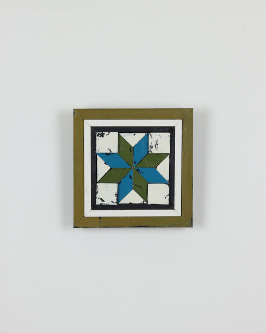 Quilt Block Green