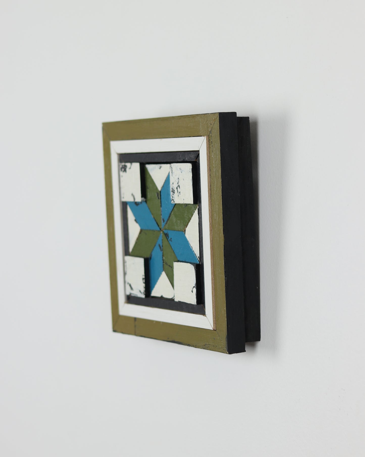 Quilt Block Green
