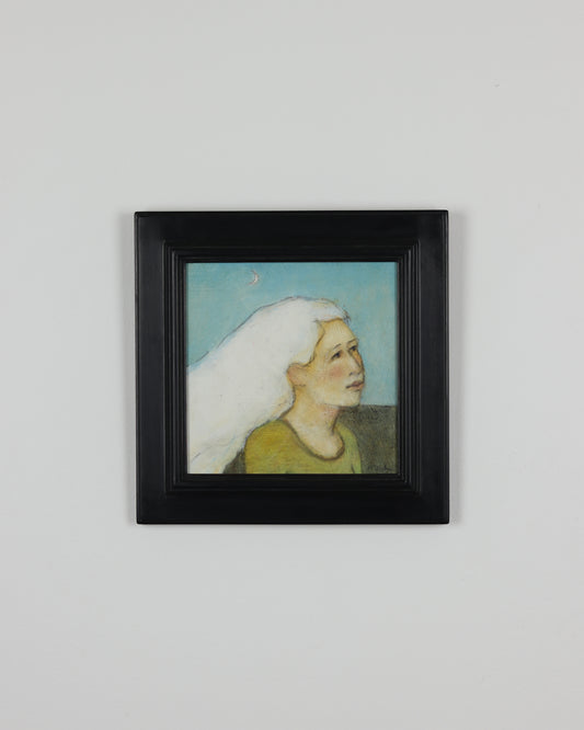 Woman with White Hair