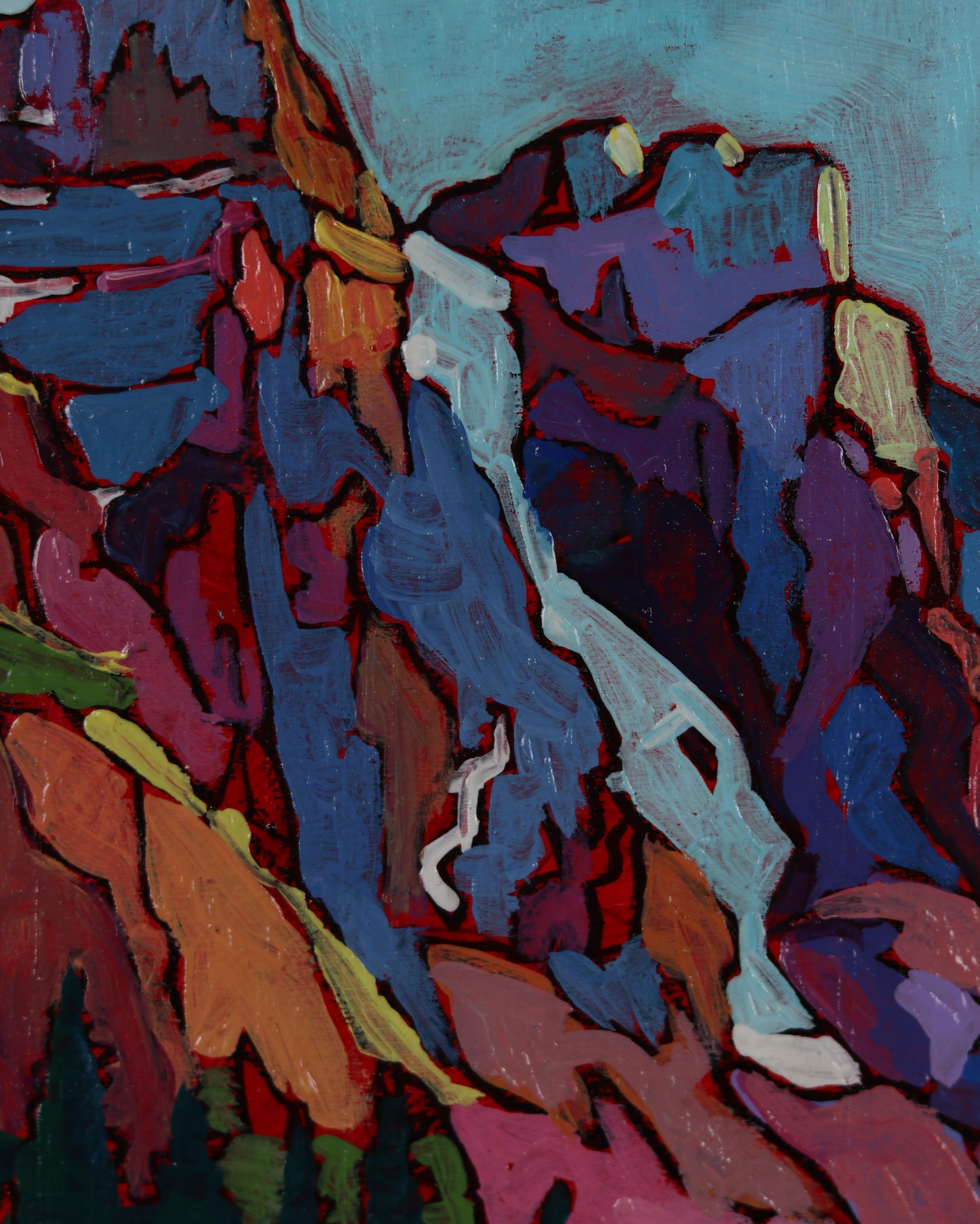 Pink and Purple Mountains
