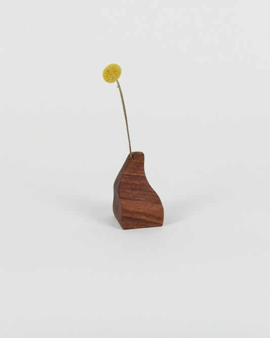 Walnut Vase