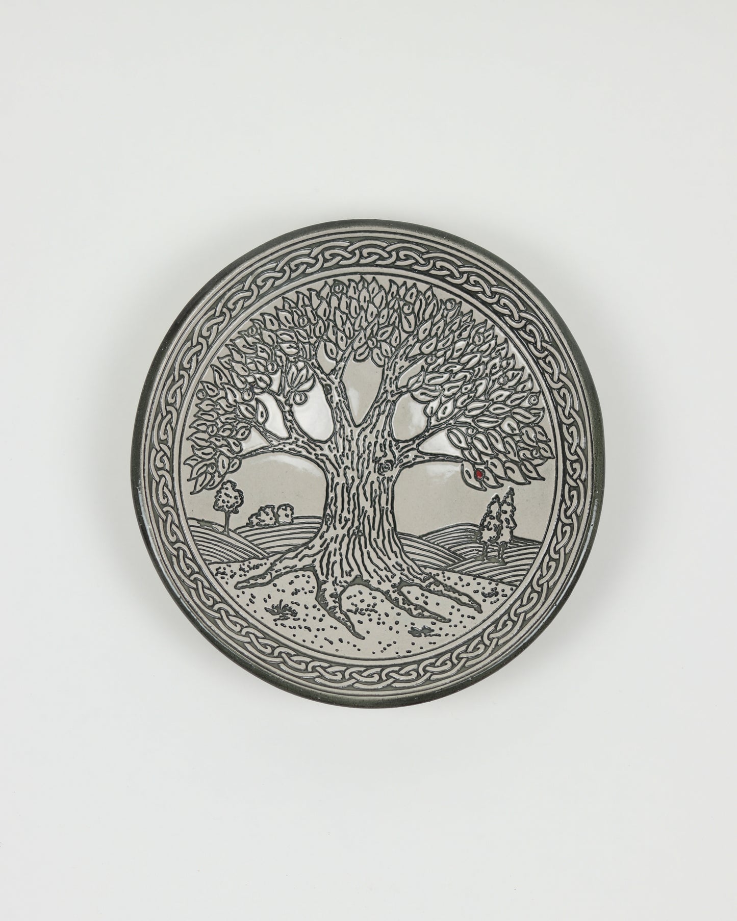 Tree of Life Carved Bowl