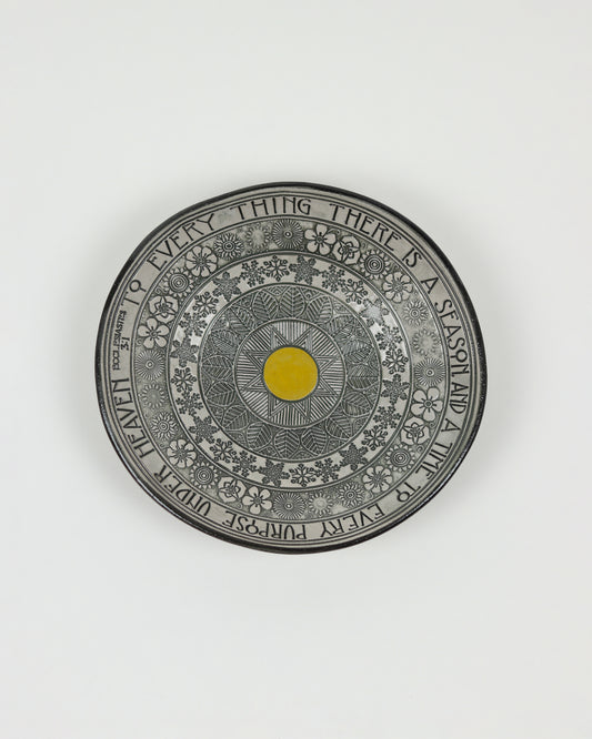 To Everything There Is A Season Carved Bowl