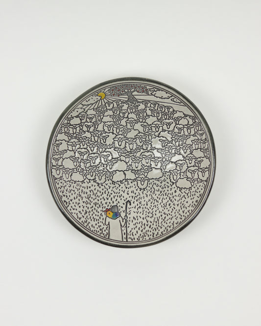He Will Find What Is Lost, Even You! Carved Bowl